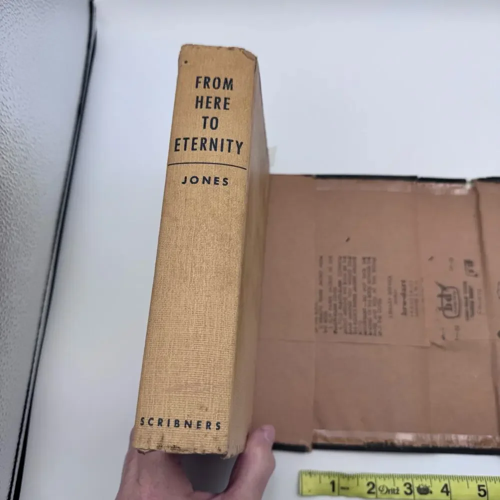From Here to Eternity:  James Jones, 1951 Scribner's Book Club Edition Movie